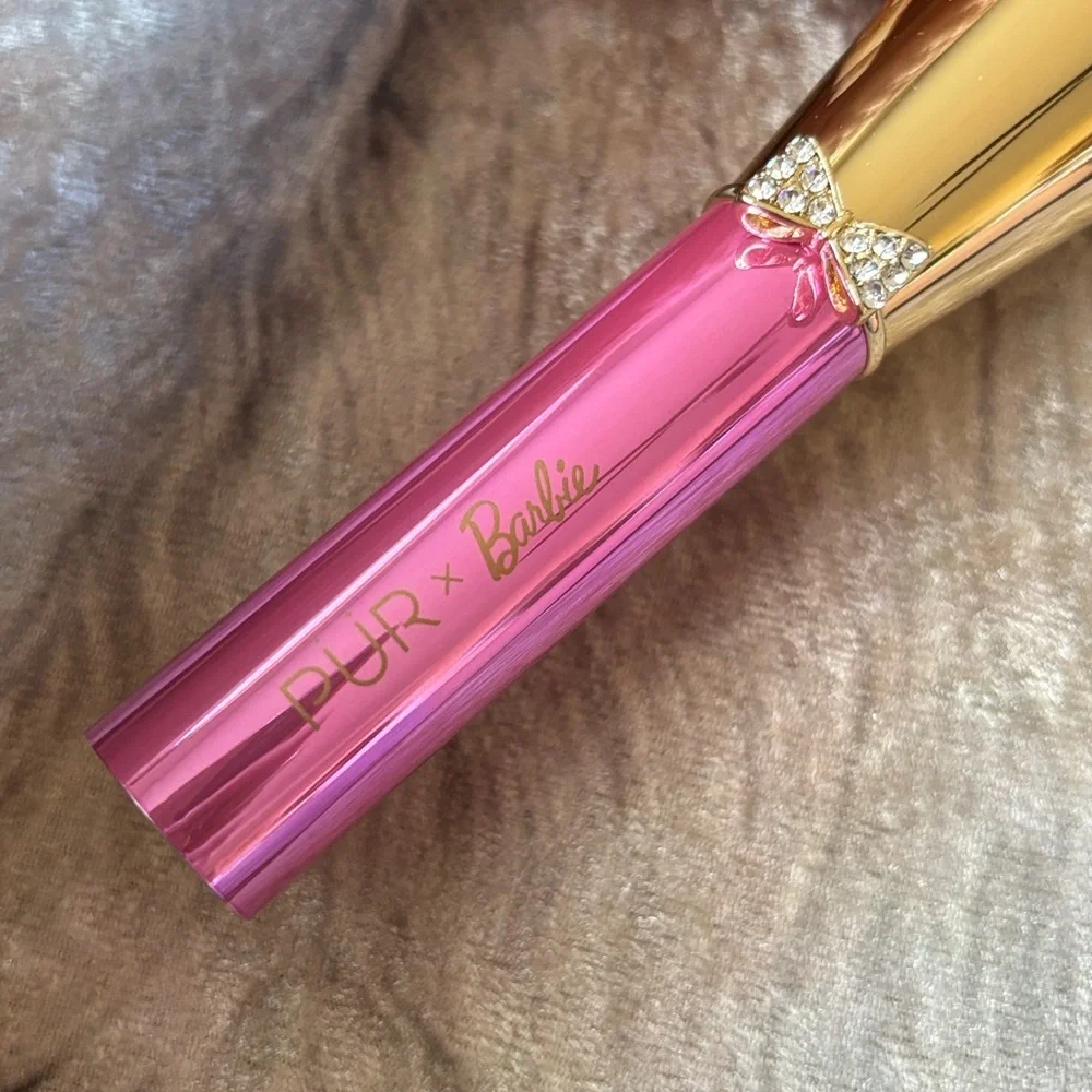 Brand New Estee Lauder x Lilly Pulitzer Cosmetic Bag Bronzers PUR Barbie Brush